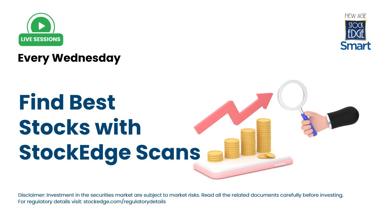 Find the best stocks with StockEdge scans